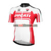 2017 Team DUCATI Cycling Jersey Maillot Shirt White Red