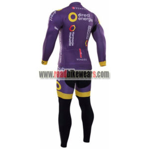 2017 Team Direct energie Biking Long Suit Purple