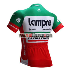 2017 Team Lampre MERIDA Biking Jersey Maillot Shirt Green Red