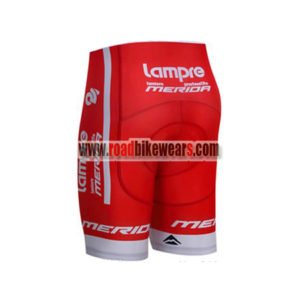 2017 Team Lampre MERIDA Biking Shorts Bottoms Red