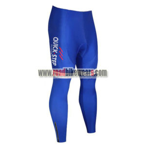 2017 Team QUICK STEP Cycle Pants Tights Blue
