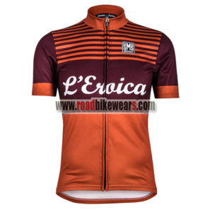 2017 Team Santini L'Eroica Gaiole in Chianti Cycling Jersey Shirt