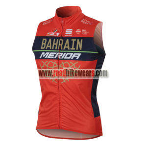2018 Team BAHRAIN MERIDA Cycling Tank Top Sleeveless Jersey