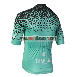 2018 Team BIANCHI Bicycle Jersey Maillot Shirt Blue Black