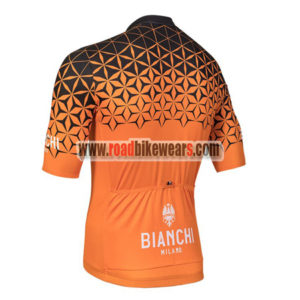 2018 Team BIANCHI Biking Jersey Shirt Yellow Black