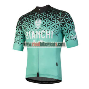 2018 Team BIANCHI Cycling Jersey Maillot Shirt Blue Black