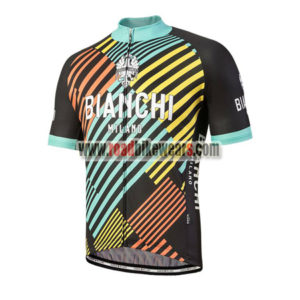 2018 Team BIANCHI Cycling Jersey Maillot Shirt Colorful