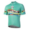 2018 Team BIANCHI Cycling Jersey Shirt Blue Colorful