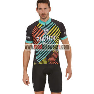 2018 Team BIANCHI Cycling Kit Colorful