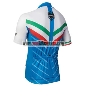 2018 Team BIANCHI MILANO Italy Bicycle Jersey Shirt White Blue