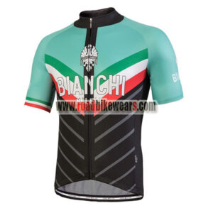 2018 Team BIANCHI MILANO Italy Cycle Jersey Maillot Shirt Green Black
