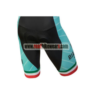 2018 Team BIANCHI MILANO Italy Cycle Shorts Bottoms Green Black