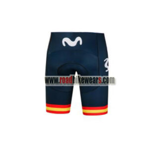 2018 Team Movistar Spain Racing Shorts Bottoms Blue