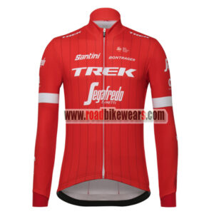 2018 Team TREK Segafredo Cycling Long Jersey Red