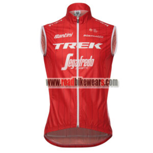 2018 Team TREK Segafredo Cycling Tank Top Sleeveless Jersey Red