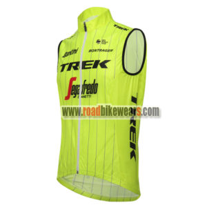 2018 Team TREK Segafredo Riding Tank Top Sleeveless Jersey Yellow