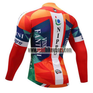 2018 Team VINI FANTINI NIPPO Biking Long Jersey Colorful