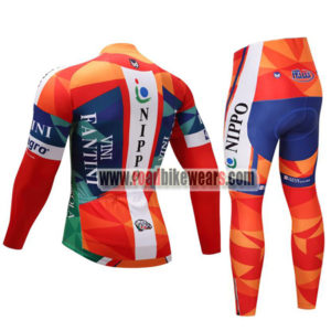 2018 Team VINI FANTINI NIPPO Biking Long Suit Colorful