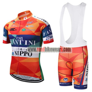 2018 Team VINI FANTINI NIPPO Cycling Bib Kit Colorful