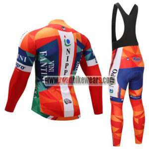 2018 Team VINI FANTINI NIPPO Riding Long Bib Suit Colorful