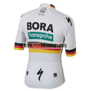 2018 Team BORA hansgrohe Germany Biking Jersey Shirt White