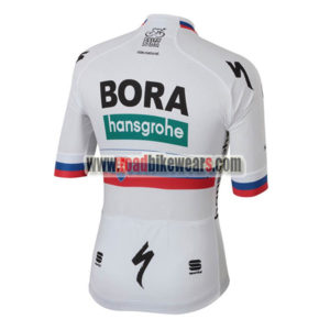 2018 Team BORA hansgrohe Slovakia Biking Jersey Shirt White