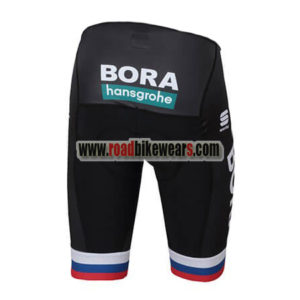 2018 Team BORA hansgrohe Slovakia Riding Shorts Bottoms Black