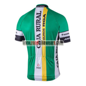 2018 Team CAJA RURAL Biking Jersey Shirt Kit Green