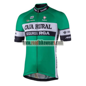 2018 Team CAJA RURAL Cycle Jersey Shirt Kit Green