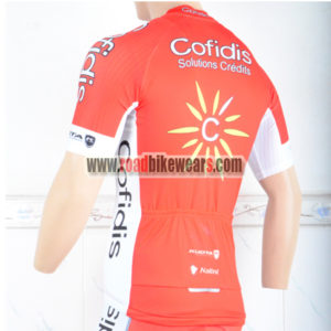 2018 Team Cofidis Riding Jersey Shirt Red White