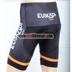 2018 Team EUSKADI Bike Shorts Bottoms Black Yellow