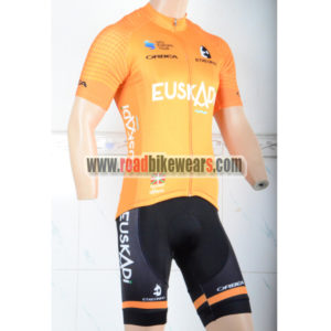2018 Team EUSKADI Cycling Kit Yellow