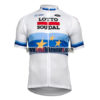 2018 Team LOTTO SOUDAL European Champion's Cycling Jersey Maillot Shirt White