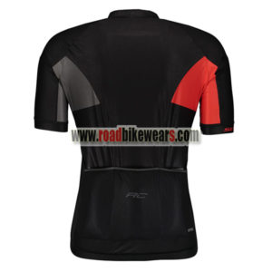 2018 Team SCOTT Biking Jersey Maillot Shirt Black Red