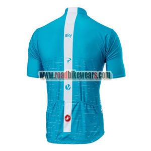 2018 Team SKY Biking Jersey Maillot Shirt Blue