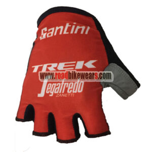 2018 Pro Team TREK Segafredo Cycling Gloves Mitts Red