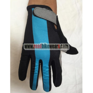 2018 Team SKY Cycling Gloves Full Finger Black Blue