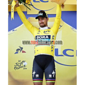 2018 Team BORA hansgrohe Tour de France Cycling Kit Yellow
