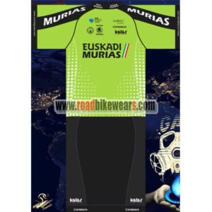 2018 Team EUSKADI MURIAS Cycling Kit Green Black