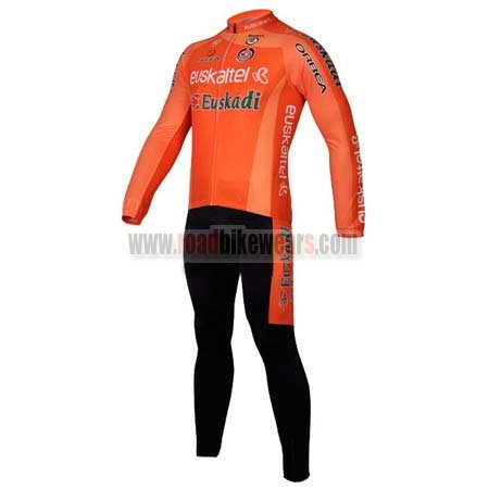 2012 EUSKALTEL Cycling Long Sleeve Bib Kit 2012 EUSKALTEL Cycling Long Sleeve Bib Kit