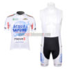 2012 Team ACQUA SAPONE FOCUS Cycling Bib Kit White