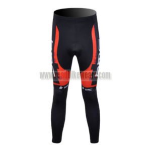 2012 Team BMC Cycling Long Pants Black Red