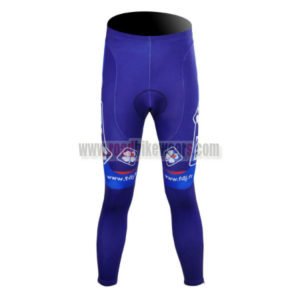 2012 Team FDJ Cycling Long Pants Blue
