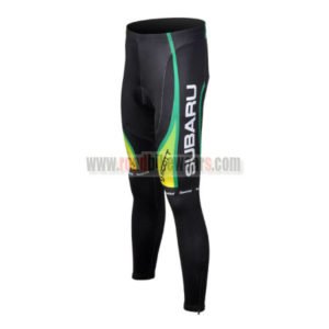2012 Team GreenEDGE Cycle Long Pants Green Black