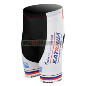 2012 Team KATUSHA Cycle Shorts White