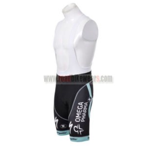 2012 Team QUICK STEP Cycle Bib Shorts Black Blue
