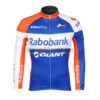 2012 Team Rabobank Cycling Long Sleeve Jersey Blue