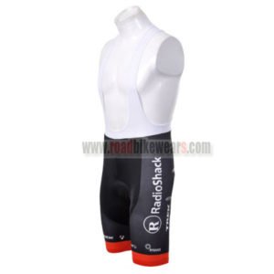 2012 Team RadioShack NISSAN Cycle Bib Shorts Black Red