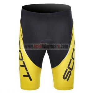 2012 Team SCOTT Cycling Shorts Yellow