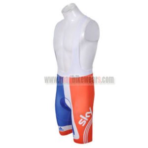 2012 Team SKY Cycle Bib Shorts Red Blue